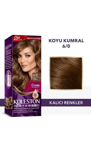 Koleston Intense Saç Boyası 6/0 Koyu Kumral - Salon Kalitesi