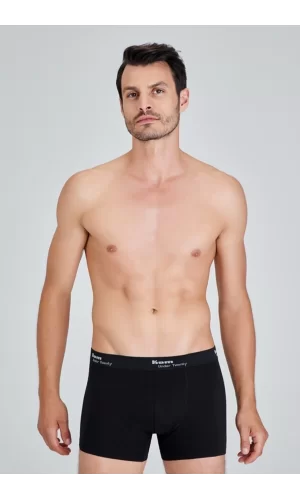 Kom Tight Erkek Short Boxer 2Li