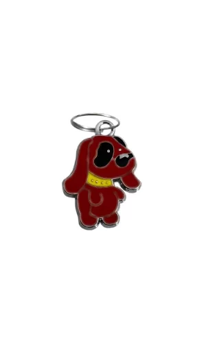 Köpek Tasma Aksesuarı Tasmalı Köpek 1.5×2.5 cm Kırmızı