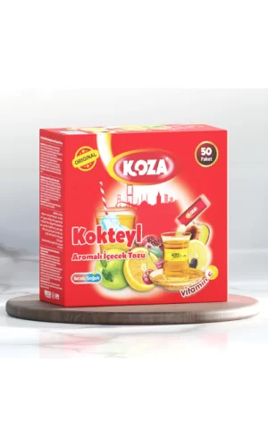 Koza Tek İçimlik Kokteyl Aromalı Toz İçecek 50li
