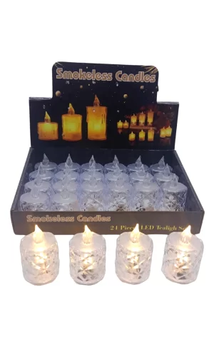 Kristal Led Orta Boy Mum 1 Adet Royaleks-9887