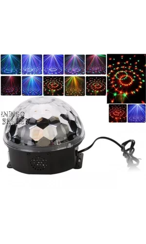 Kumandalı Kristal Led Rgb Disko Topu