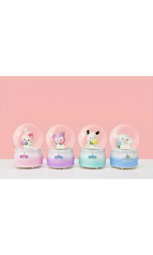 Kuromi Işıklı Kar Küresi 7 Cm Alk3397