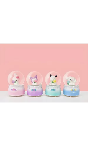 Kuromi Işıklı Kar Küresi 7 Cm Alk3397