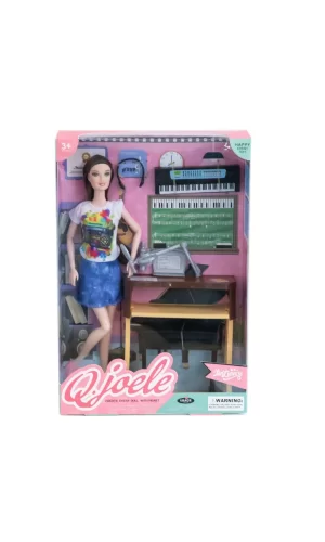 L5748k Piano Çalan Müzisyen Bebek -canem Oyuncak