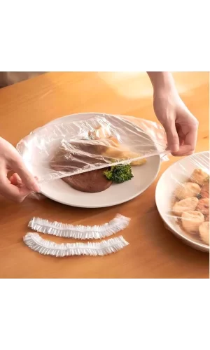 Lastikli Tencere Ve Tabak Bonesi 100 Adet (22cm)