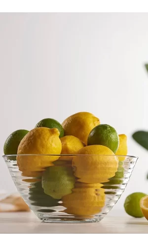 Lav Derin Tekli Büyük Boy Salata Kasesi