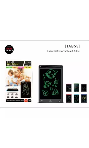 LCD Grafik Tablet Çocuk Çizim Tahtası 8.5 inch ( 22 cm ) Djital Karalama Tableti Yüksek Kalite