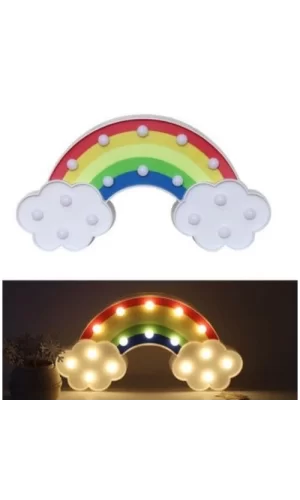 Led Işıklı Gökkuşağı Gece Lambası