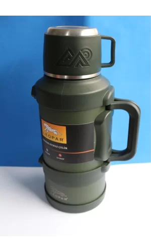 Leopar Çelik Kamp Termosu 3.2 lt. YK1420