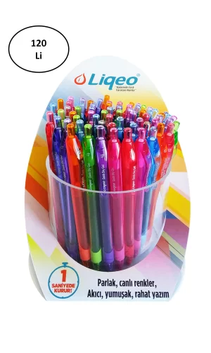 Liqeo Instant Gel Kalem 0.7 Mm 120 Li