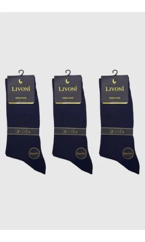 Livoni Dikişsiz Bambu Erkek Çorap