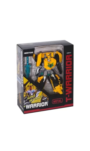 Lj1651 Metal Gövdeli Dönüşebilen Robot -gepettoys