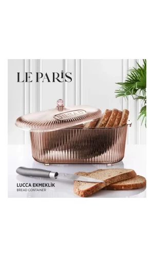 Lucca Le Paris Dekoratif Şık Ekmeklik