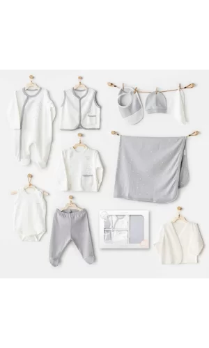 Luz&Pos Andywawa Ac25701 Mommys Little Star 10lu Hastane Çıkışı Ekru