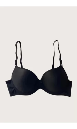 Luz&Pos Arias Closet Mikro Kumaş Push Up Dolgulu Balenli Günlük Tek Destekli Sütyen