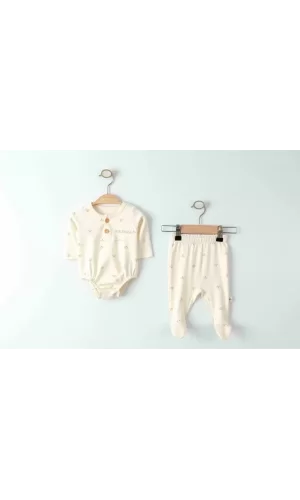 Luz&Pos Eslenza Baby Zıbın Takım 0002 Bej