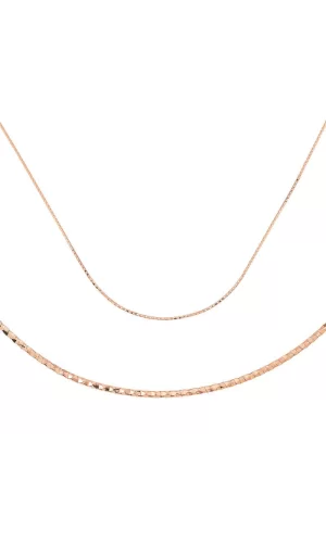 Luz&Pos Gümüş Omega Choker Zincir