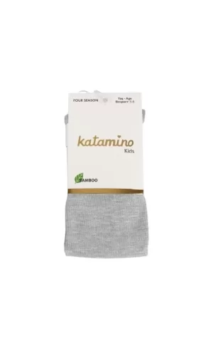 Luz&Pos Kız Bambu Külotlu Çorap  Gri