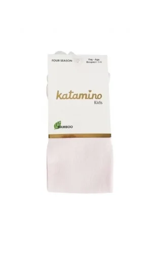 Luz&Pos Kız Bambu Külotlu Çorap  Pudra