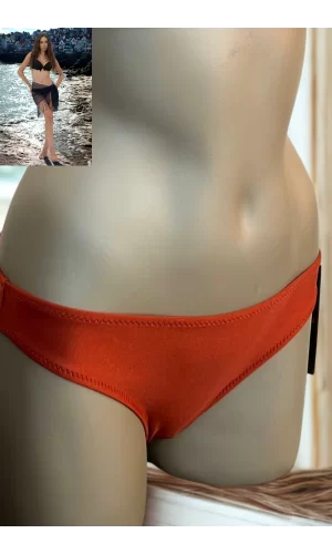 Luz&Pos Özel Tasarım Şık Kiremit Rengi Bikini Alt