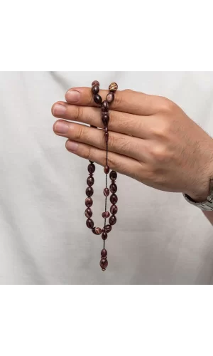Luz&Pos Sıkma Kehribar Tesbih