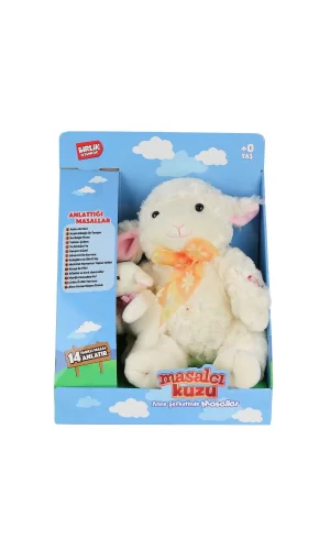M-1117526-12 Türkçe Yavrulu Masal Anlatan Kuzu -birliktoys