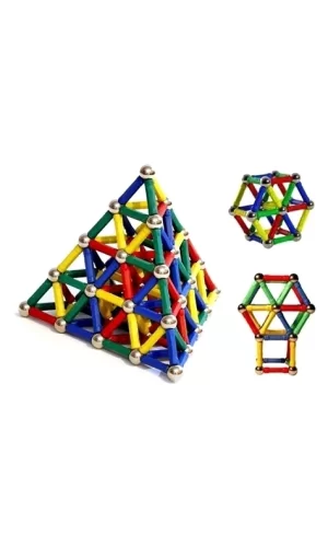 Magnastix 74 Parça Manyetik Lego Seti