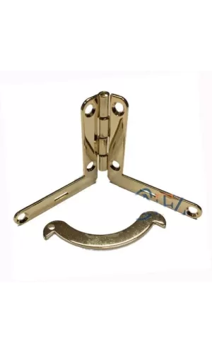 Makaslı Menteşe - 16x36x76mm, Gold, 100 Adet