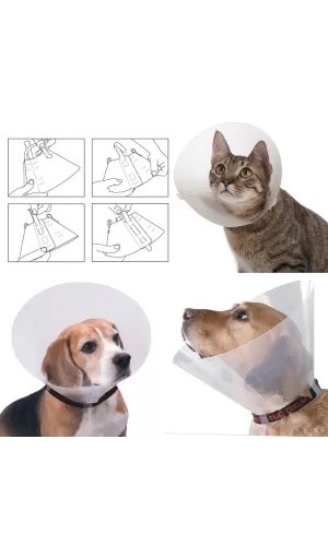 Markapet Kedi Köpek Elizabet Yakalığı 10 cm/15-17 cm