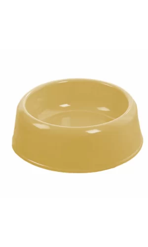 Markapet Kedi Köpek Plastik Mama Ve Su Kabı 20 cm - 200 ml Sarı