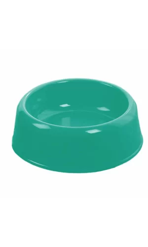 Markapet Kedi Köpek Plastik Mama Ve Su Kabı 20 cm - 200 ml Turkuaz