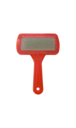 Markapet Kedi Köpek Tarağı Şeffaf 9*14 cm Turuncu