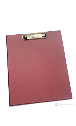 Mas 4102 PVC Kaplama Kapaksız Sekreterlik A4 Bordo