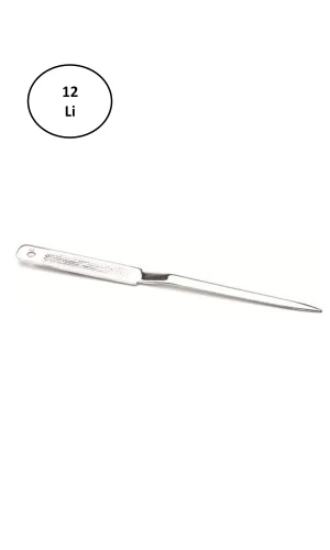 Mas 470 Zarf Açacağı Krom Kaplı 12li