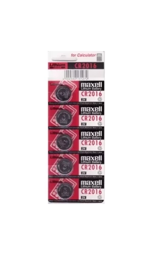 Maxell Cr2016 3v Lityum Düğme Pil 5li Paket
