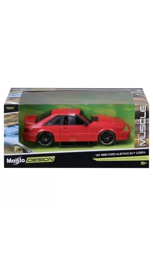 May 32549 1:24 1993 Ford Mustang Svt Cobra Model Araba -necotoys