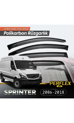 Mercedes Sprinter 2006-2018 Cam Rüzgarlığı V2 Mugen