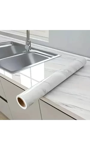 Mermer Desenli Kaplama Kağıdı 5 Metre
