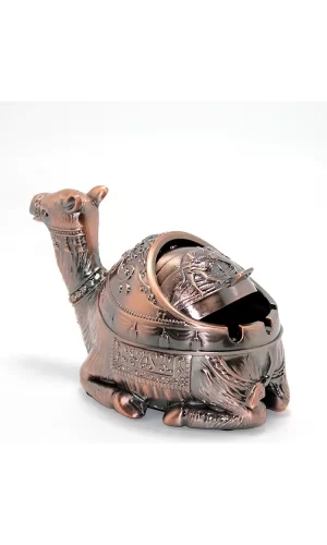 Metal Deve Figürlü Küllük Alk1658