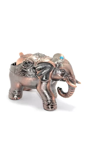 Metal Fil Figürlü Küllük Model 1