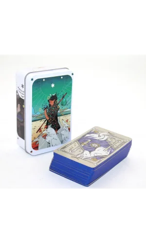 Metal Kutulu Tarot Kartı White Numen