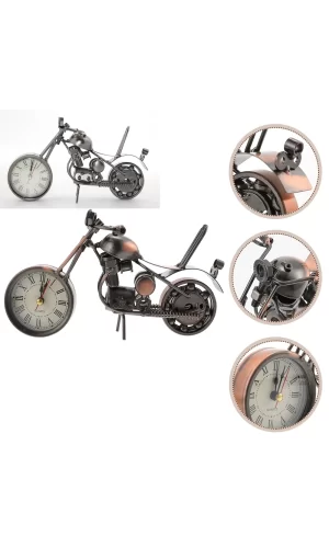 Metal Motosiklet Saat