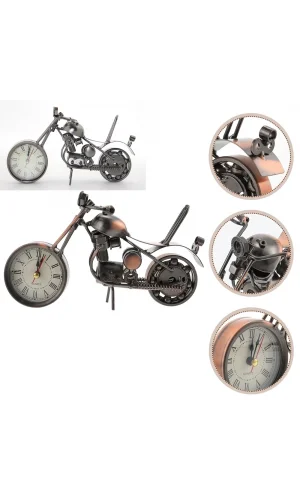 Metal Motosiklet Saat