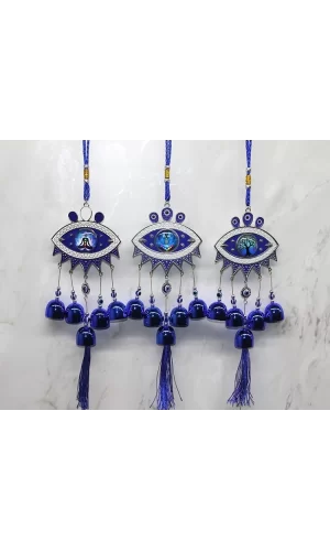 Metal Nazar Boncuğu Çan Alk3494