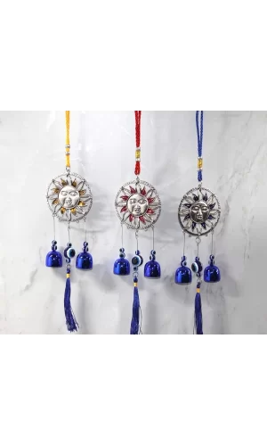 Metal Nazar Boncuğu Çan Alk3515