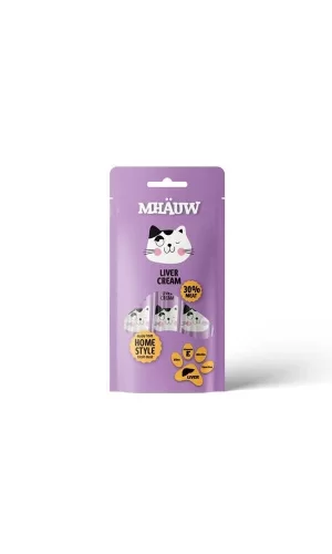 Mhauw Ciğerli Kedi Ödül Maması 4x15 Gr