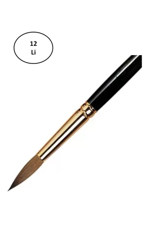 Mikro MF-1045 Suluboya Fırçası No:5 12li
