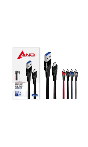 Mikro Usb Data Kablosu Samsung 2.4A Royaleks-AND-250