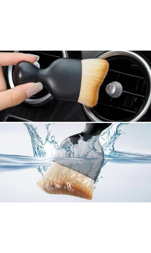 Mini Araç İçi Temizlik Fırçası Yumuşak Kıllı